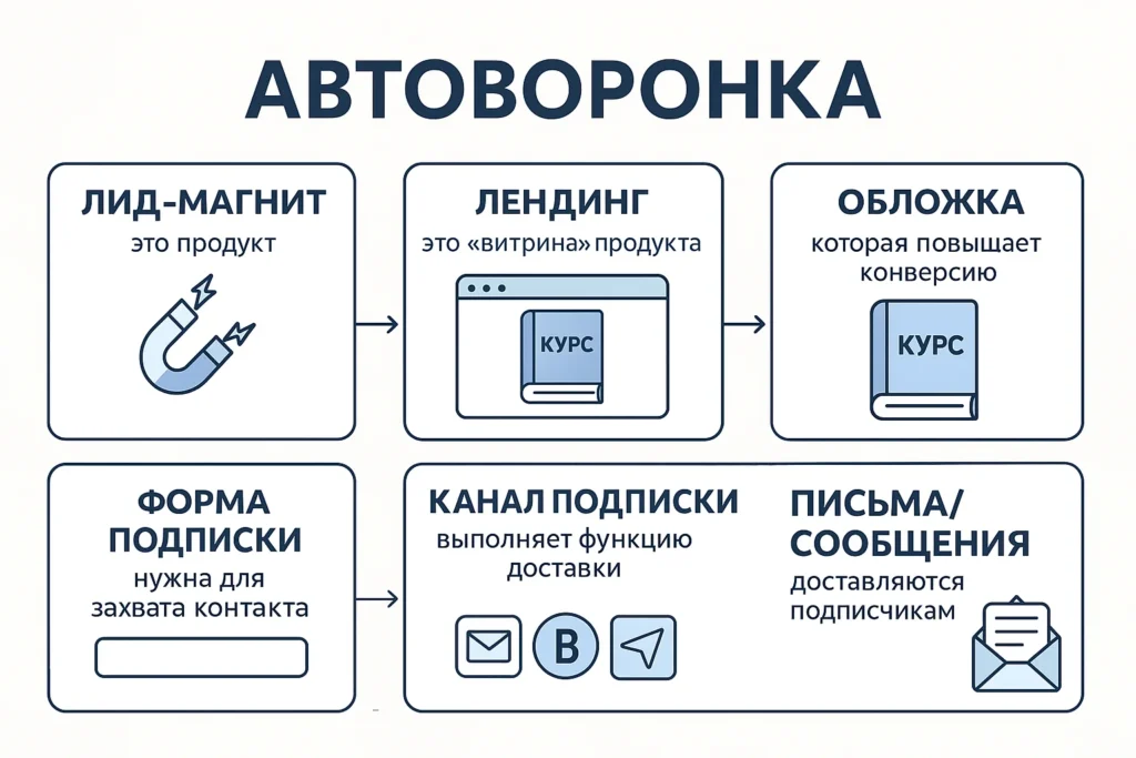 схема автоворонки