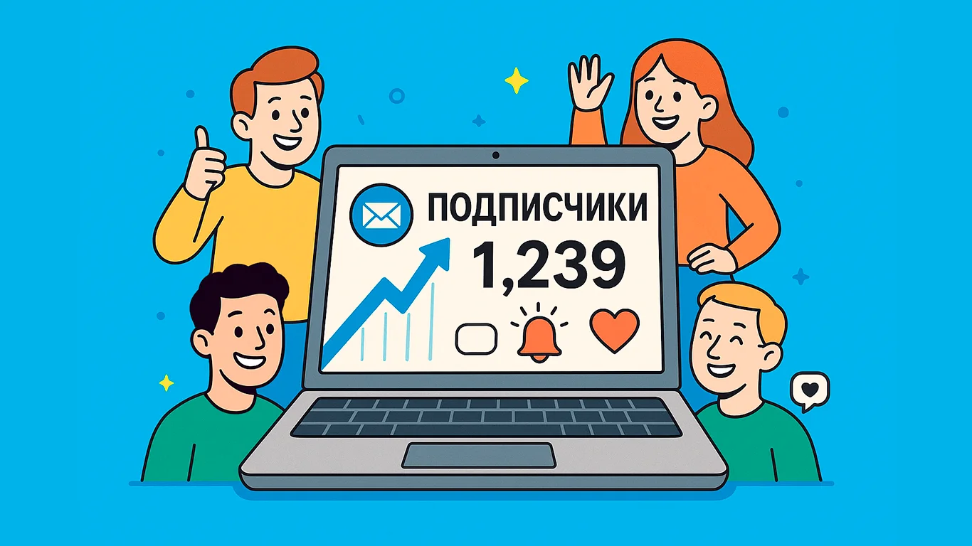 как набрать подписчиков