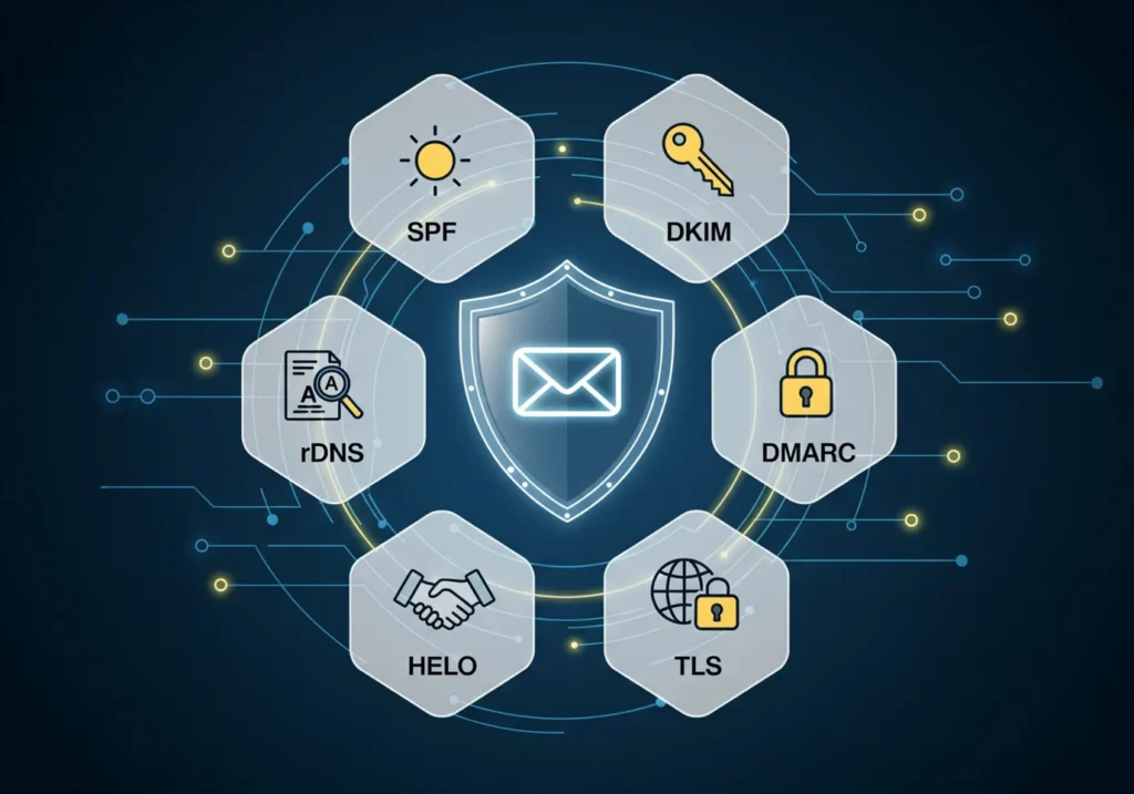 технические настройки email рассылки