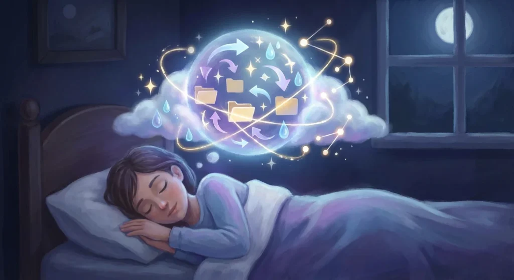 активная работа во сне