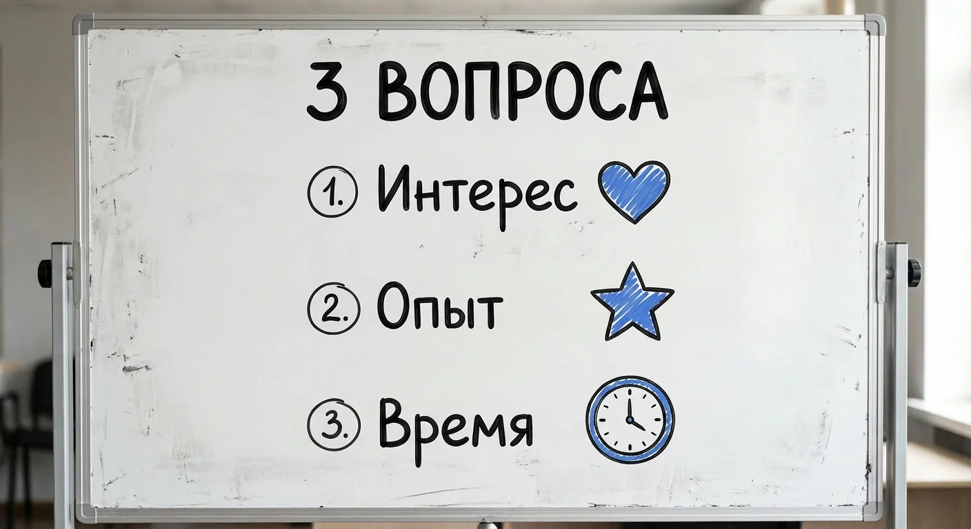 Как начать, если я не знаю, чем хочу заниматься