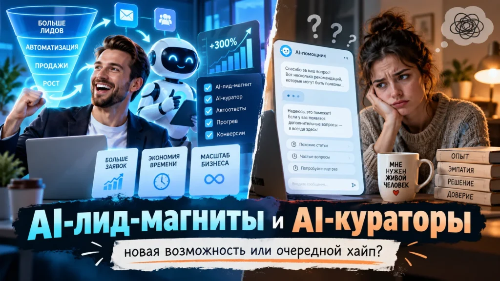ИИ лид-магниты или автор